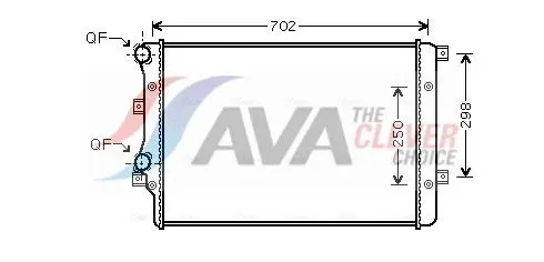 VNA2206 Радиатор системы охлаждения