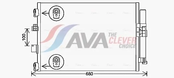 AVA FD5654D Конденсатор, кондиционер