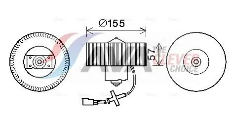 FD8568 Вентилятор системы