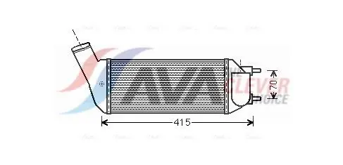 AVA PEA4341 Теплообменник