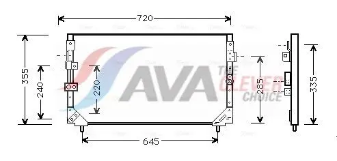 AVA TO5225 Конденсатор