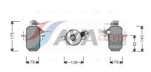 AVA MSD081 Осушитель