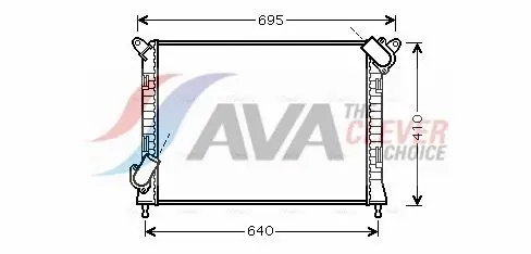 AVA BWA2307 Теплообменник