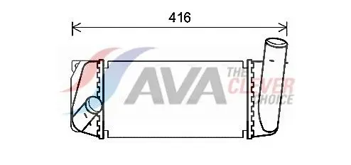 AVA TO4668 Теплообменник