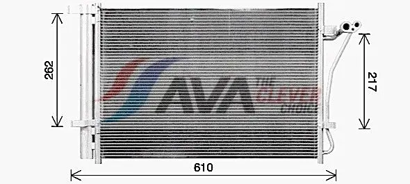AVA HY5470D Конденсатор, кондиционер