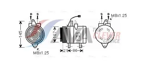 AVA DWAK079 Компрессор