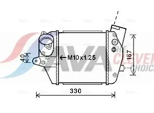 AVA MZA4243 Теплообменник