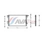 RTA5280 Радиатор кондиционера
