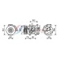 TOAK627 Compressor, air conditioning