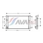 RTA2322 Радиатор системы охлаждения