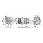 FDAK470 Compressor, air conditioning