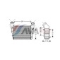 VNA4238 AVA Радиатор интеркулера