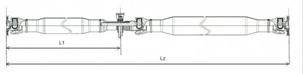 GKN GKNP20043 Карданный вал, главная