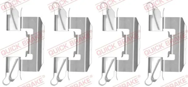 109-1772 QUICK BRAKE Ремкомплект CHEVROLET OPEL