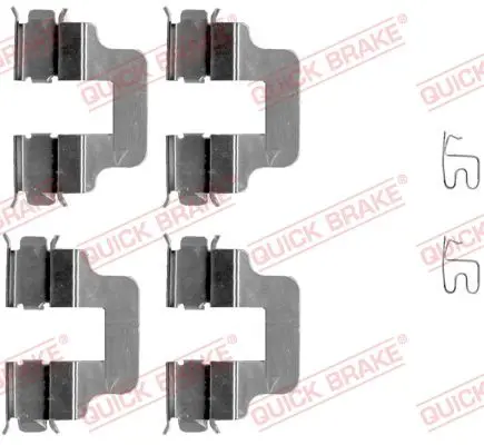 109-1245 QUICK BRAKE Комплект монтажный тормозных