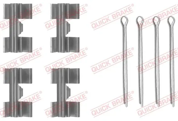 109-0969 QUICK BRAKE Комплектующие, колодки