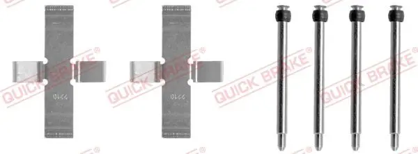 109-1040 QUICK BRAKE Комплектующие, колодки