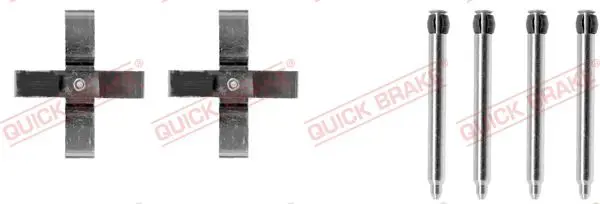 109-1266 QUICK BRAKE Комплектующие, колодки