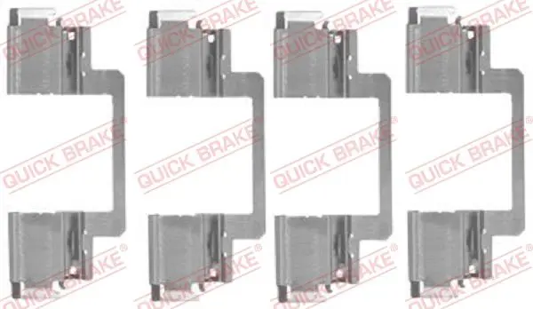 109-1774 QUICK BRAKE Комплектующие, колодки