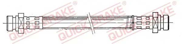 QUICK BRAKE 22507 Тормозной шланг