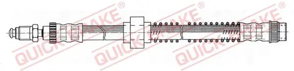 QUICK BRAKE 32914 Тормозной шланг