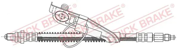 QUICK BRAKE 42916 Тормозной шланг