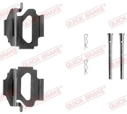 QUICK BRAKE 1091140 Комплектующие, колодки
