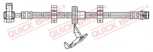QUICK BRAKE 59987X Тормозной шланг
