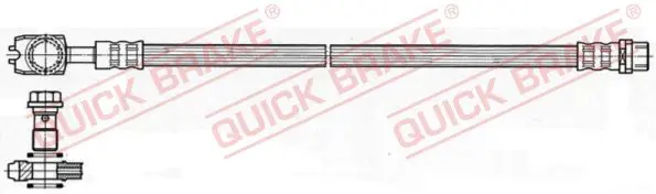 QUICK BRAKE 50048X Тормозной шланг
