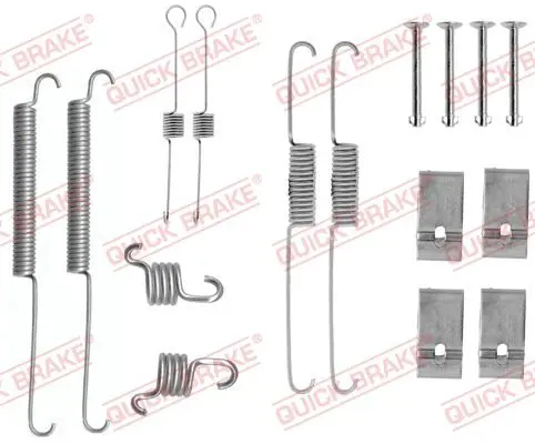 105-0688 QUICK BRAKE Комплектующие, тормозная
