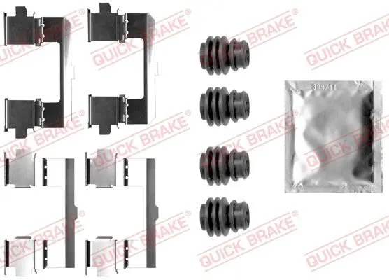 109-0048 QUICK BRAKE Комплектующие, колодки