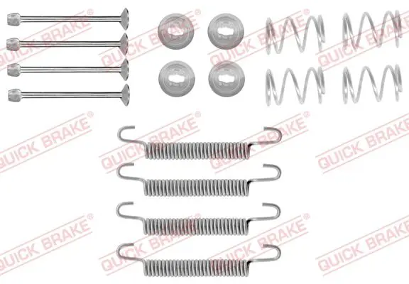 105-0711 QUICK BRAKE Комплектующие, стояночная