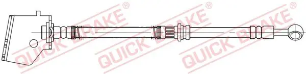 QUICK BRAKE 58859 Тормозной шланг