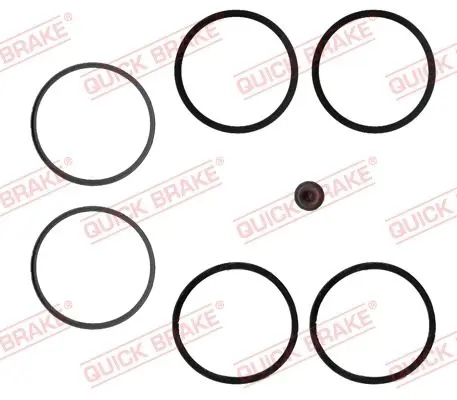 114-0185 QUICK BRAKE Ремкомплект, тормозной суппорт