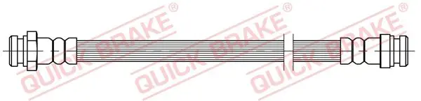 25.039 QUICK BRAKE Тормозной шланг