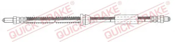 42.908 QUICK BRAKE Тормозной шланг
