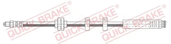 32.968 QUICK BRAKE Тормозной шланг