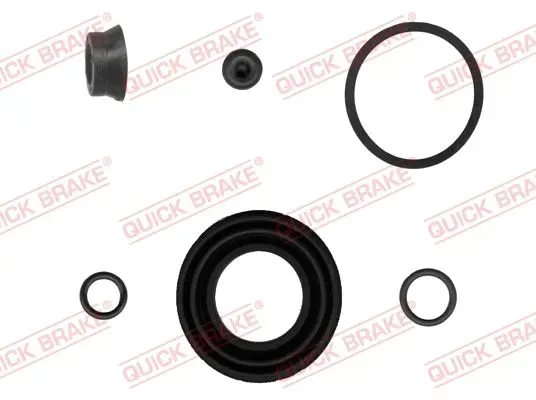 114-0155 QUICK BRAKE Ремкомплект, тормозной суппорт
