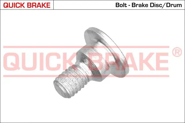 QUICK BRAKE 11660 Болт, диск тормозного