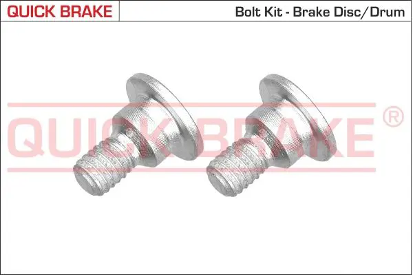 QUICK BRAKE 11660K Комплект болтов, тормозной