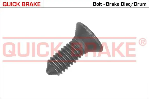  QUICK BRAKE Болт, диск тормозного