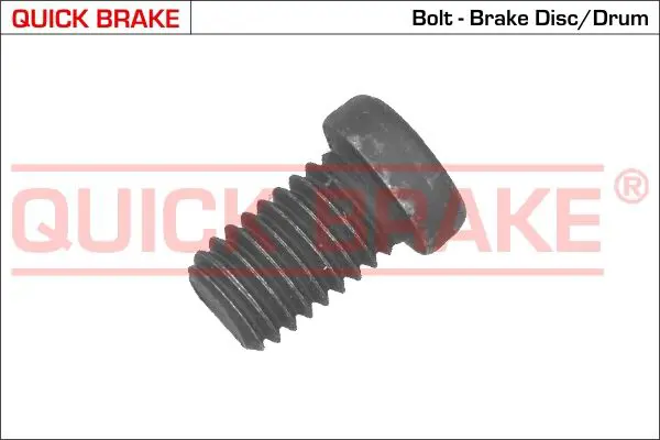  QUICK BRAKE Болт, диск тормозного