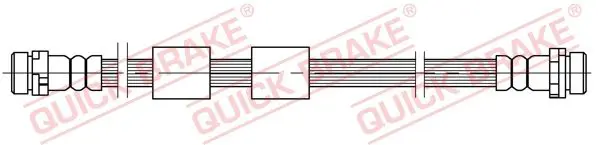 22.204 QUICK BRAKE Тормозной шланг