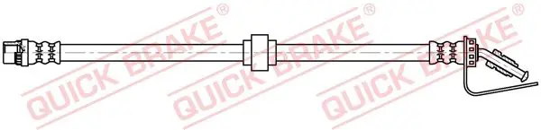 32.124 QUICK BRAKE Тормозной шланг