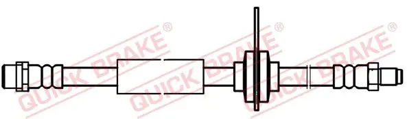 32.710 QUICK BRAKE Тормозной шланг