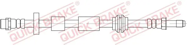 32.836 QUICK BRAKE Тормозной шланг