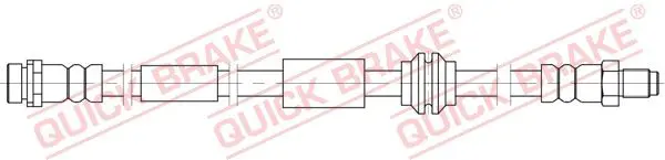 32.837 QUICK BRAKE Тормозной шланг