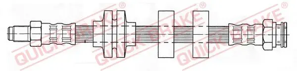 37.904 QUICK BRAKE Тормозной шланг