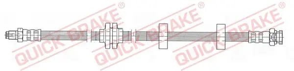 37.910 QUICK BRAKE Тормозной шланг