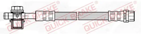 QUICK BRAKE 50041X Тормозной шланг